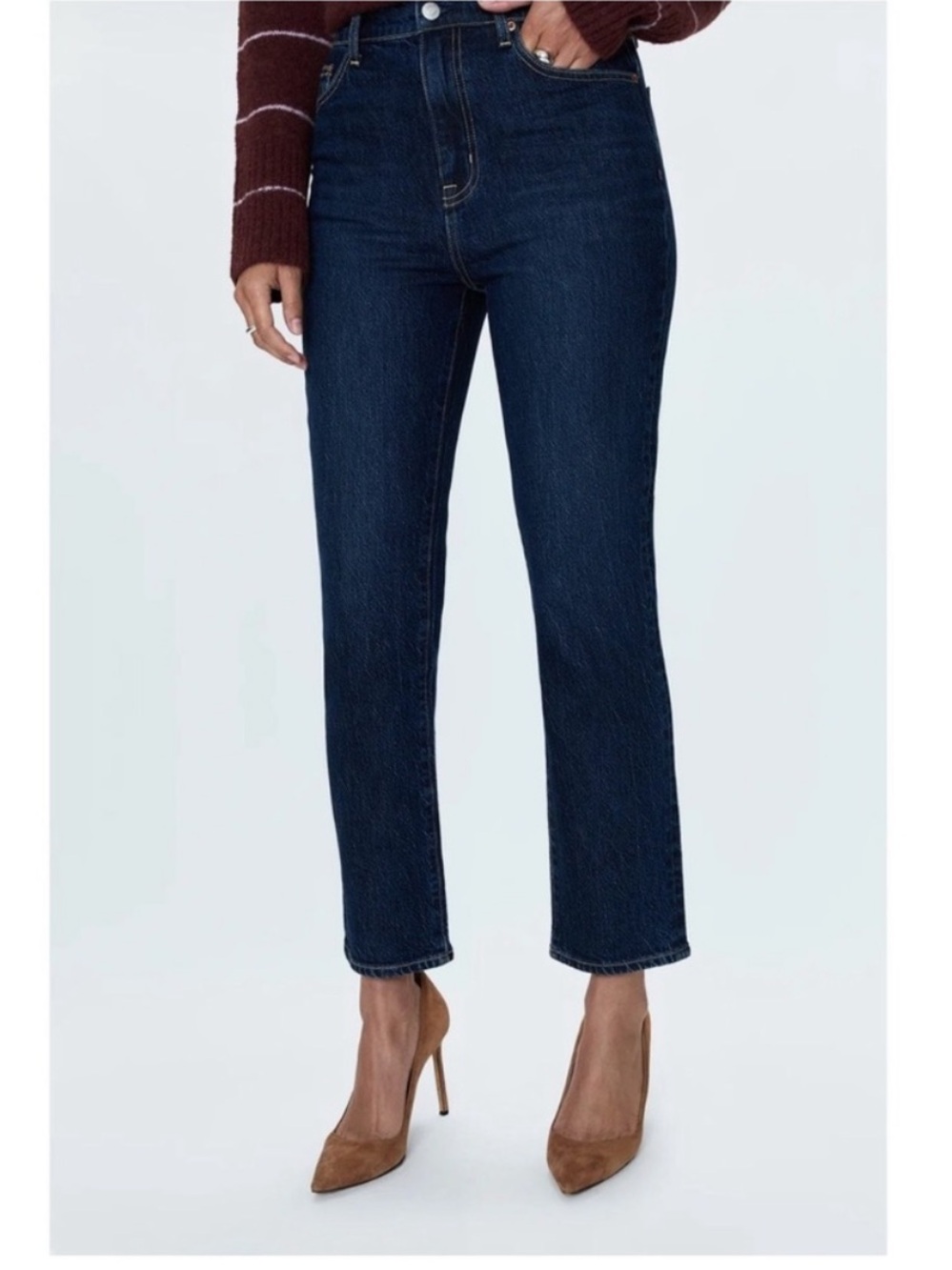 Pistola | Bri High-Rise Straight Leg Jeans Color Focus Size 27
